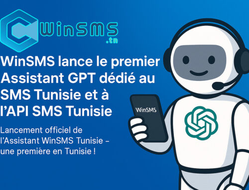 WinSMS lance le premier Assistant GPT dédié au SMS Tunisie et à l’API SMS Tunisie